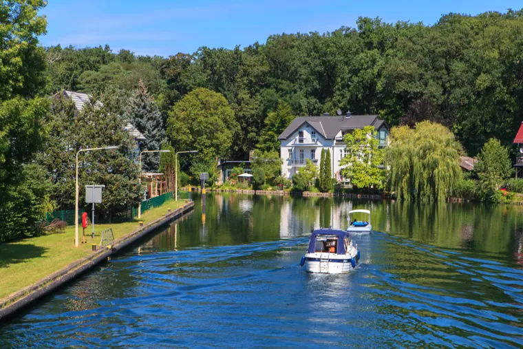 Die Woltersdorfer Schleuse